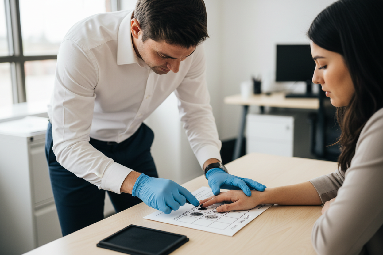 SF-87 Ink Card Fingerprinting | Federal Employment Fingerprinting ...